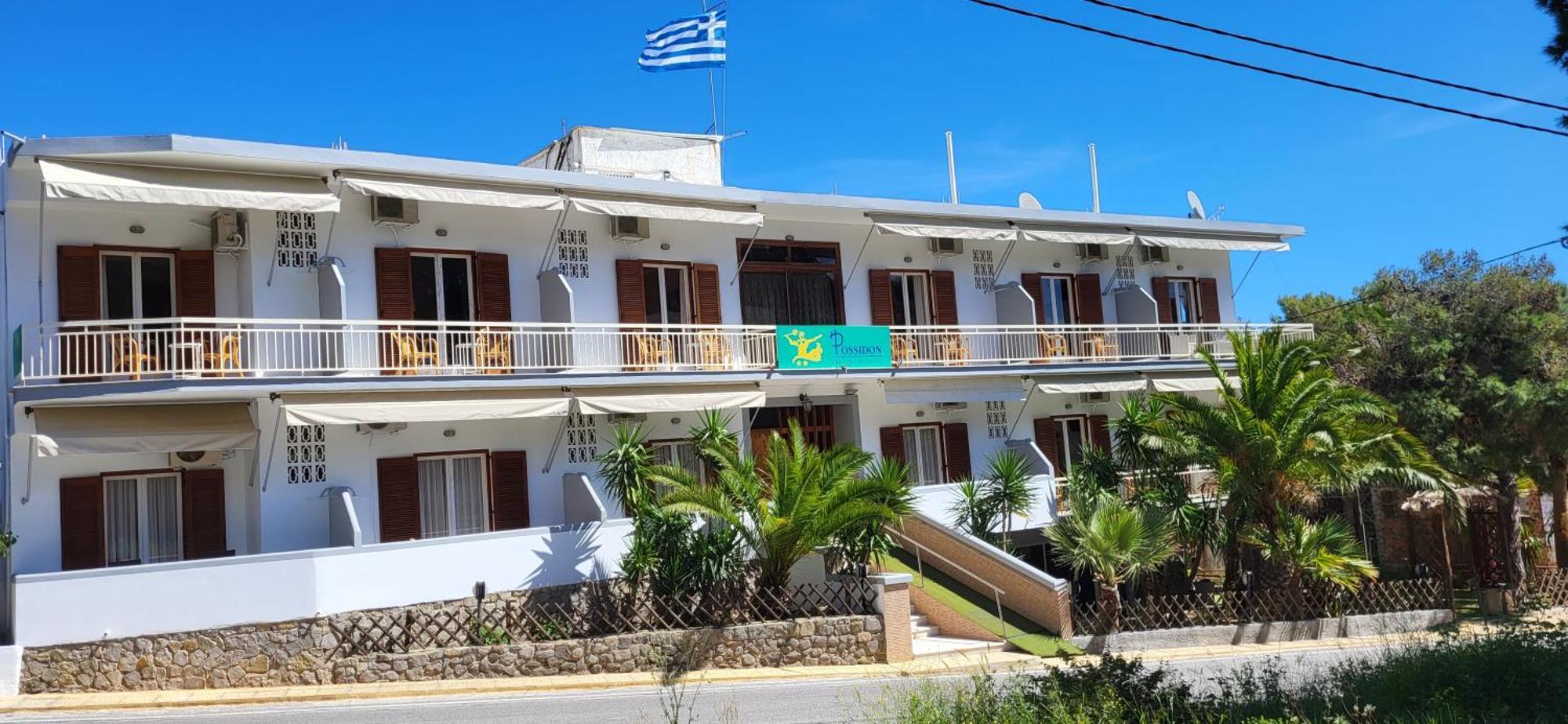 Possidon Hotel Agía Marína Exterior foto